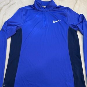 Nike Royal Blue Half-Zip Pullover